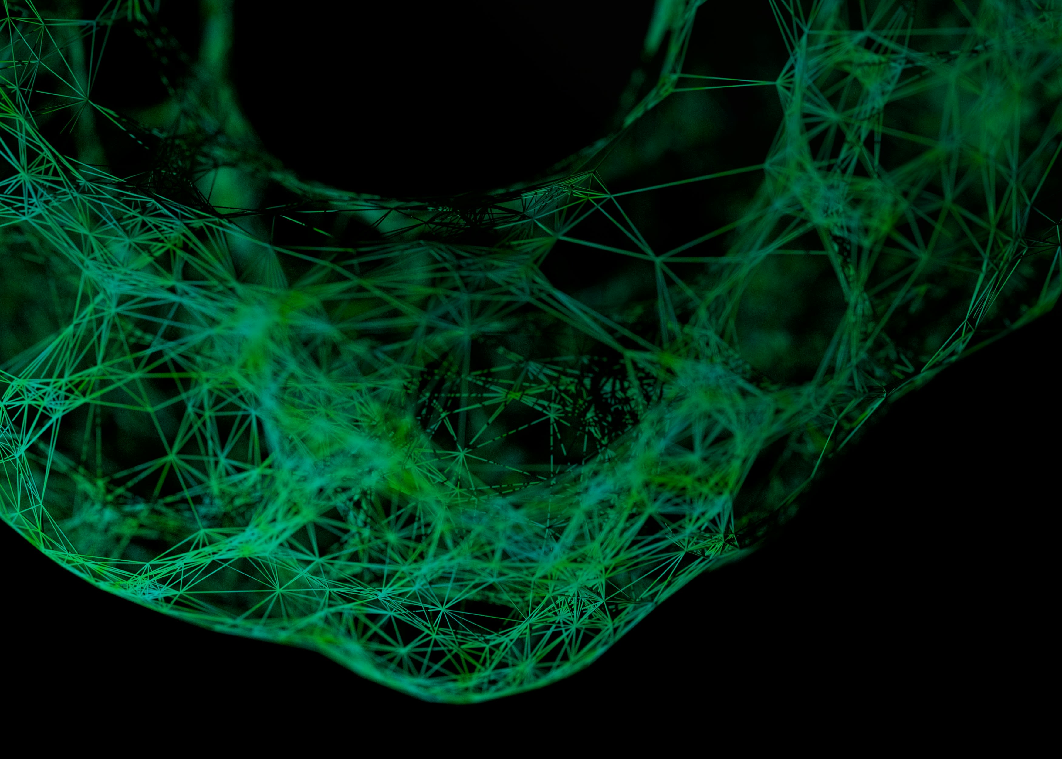 a computer generated image of a circular object